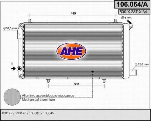 AHE 106064A Радіатор, охолодження двигуна