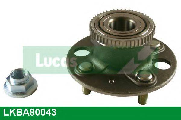LUCAS ENGINE DRIVE LKBA80043 Комплект підшипника маточини колеса