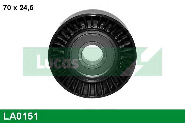 LUCAS ENGINE DRIVE LA0151 Паразитний / провідний ролик, полікліновий ремінь