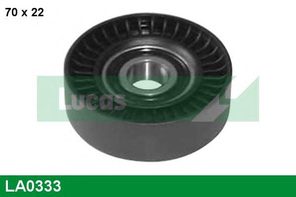LUCAS ENGINE DRIVE LA0333 Паразитний / провідний ролик, полікліновий ремінь
