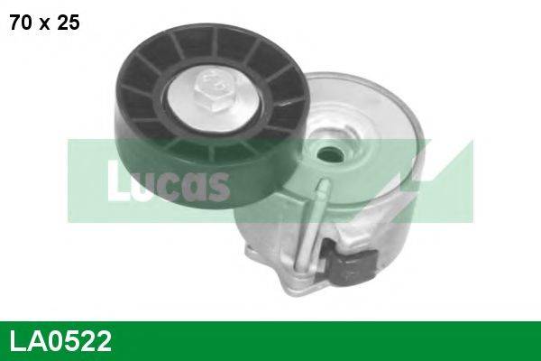 LUCAS ENGINE DRIVE LA0522 Натягувач ременя, клинового зубча