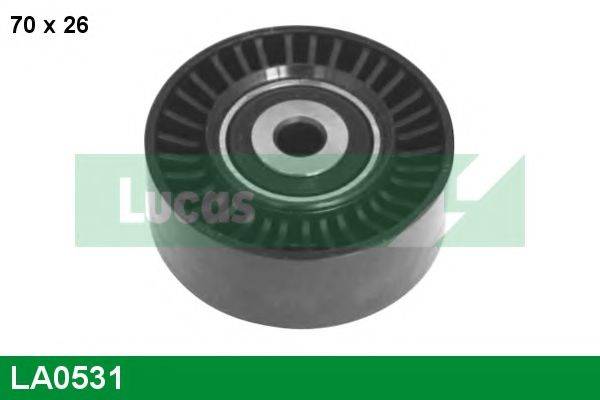 LUCAS ENGINE DRIVE LA0531 Натяжний ролик, полікліновий ремінь