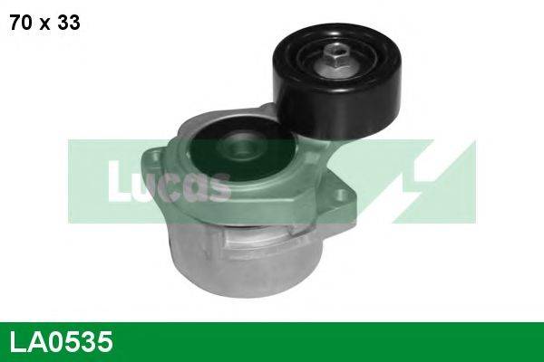 LUCAS ENGINE DRIVE LA0535 Паразитний / провідний ролик, полікліновий ремінь