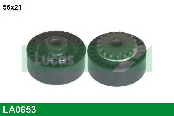 LUCAS ENGINE DRIVE LA0653 Паразитний / провідний ролик, полікліновий ремінь