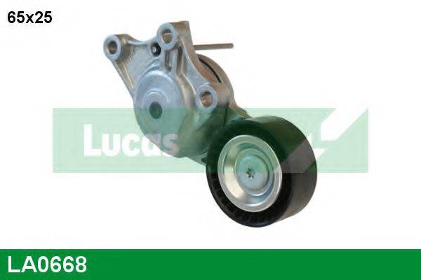 LUCAS ENGINE DRIVE LA0668 Натяжна планка, полікліновий ремінь