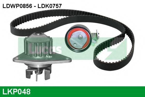 LUCAS ENGINE DRIVE LKP048 Водяний насос + комплект зубчастого ременя