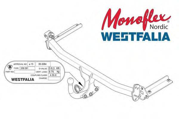 MONOFLEX 338091 Причіпне обладнання