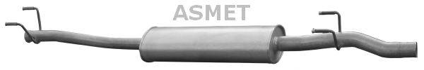 ASMET 02053 Середній глушник вихлопних газів
