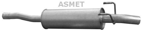ASMET 02054 Глушник вихлопних газів кінцевий