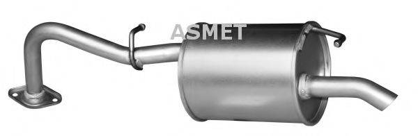ASMET 20014 Глушник вихлопних газів кінцевий