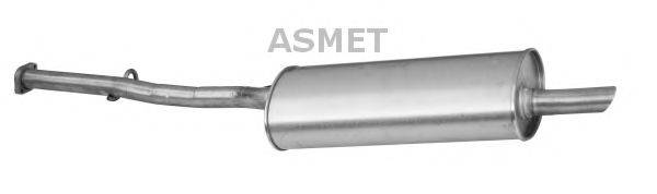 ASMET 12034 Глушник вихлопних газів кінцевий