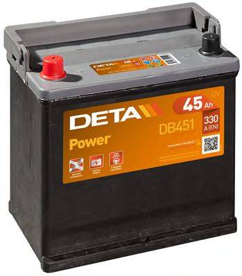 DETA DB451 Стартерна акумуляторна батарея; Стартерна акумуляторна батарея