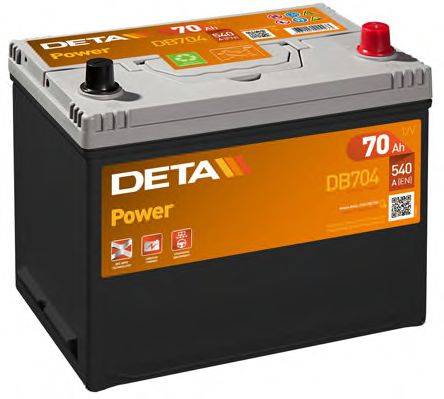 DETA 570 29 Стартерна акумуляторна батарея; Стартерна акумуляторна батарея