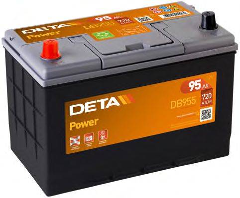 DETA 600 33 Стартерна акумуляторна батарея; Стартерна акумуляторна батарея