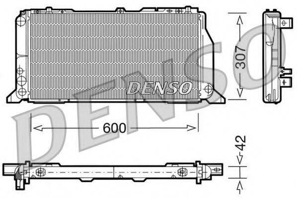 NPS DRM02013 Радіатор, охолодження двигуна