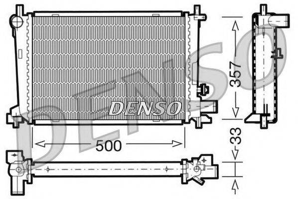 NPS DRM10039 Радіатор, охолодження двигуна