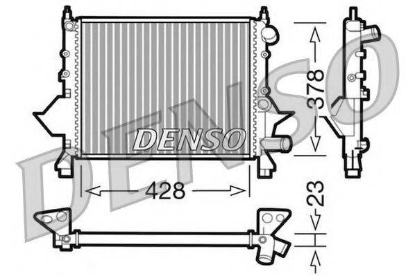 NPS DRM23081 Радіатор, охолодження двигуна