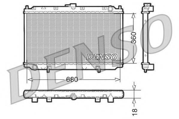 NPS DRM46011 Радіатор, охолодження двигуна
