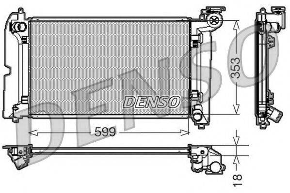 NPS DRM50010 Радіатор, охолодження двигуна
