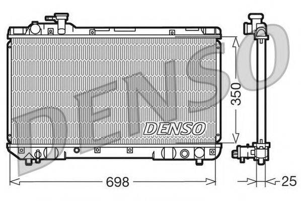 NPS 53002219 Радіатор, охолодження двигуна