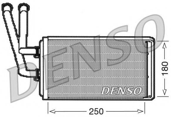 NPS DRR09100 Теплообмінник, опалення салону