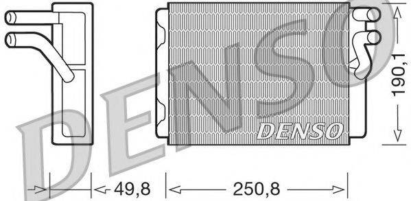NPS DRR33010 Теплообмінник, опалення салону