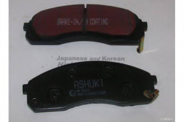 ASHUKI 10800130A Комплект гальмівних колодок, дискове гальмо