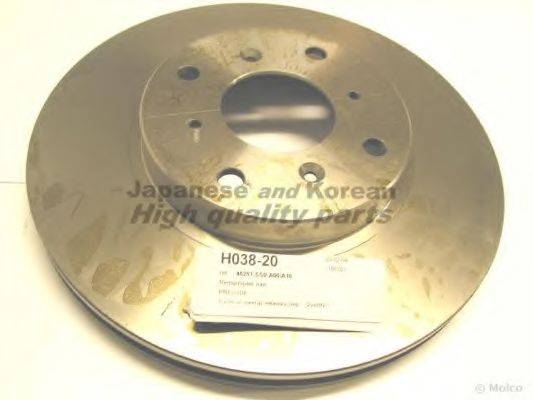 ASHUKI H03820 гальмівний диск