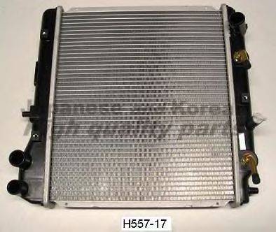 ASHUKI H55717 Радіатор, охолодження двигуна