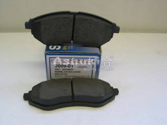 ASHUKI J00901A Комплект гальмівних колодок, дискове гальмо