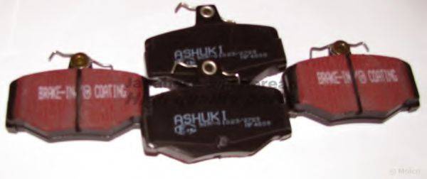 ASHUKI N00935A Комплект гальмівних колодок, дискове гальмо