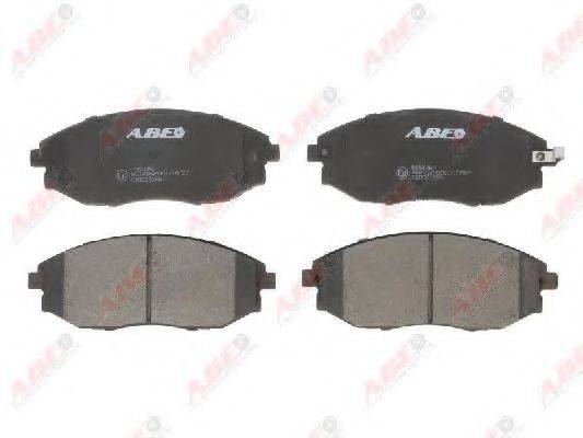 ABE C10021ABE Комплект гальмівних колодок, дискове гальмо
