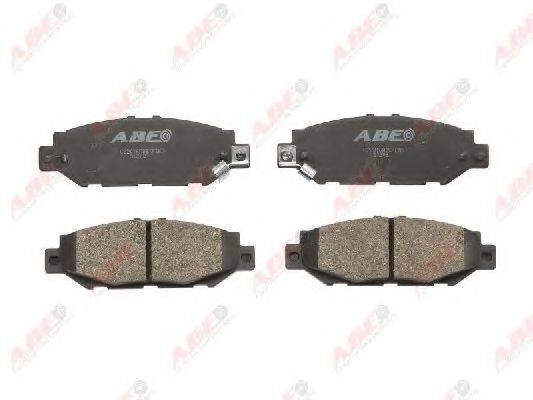 ABE C22016ABE Комплект гальмівних колодок, дискове гальмо