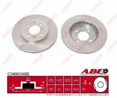 ABE C34063ABE гальмівний диск