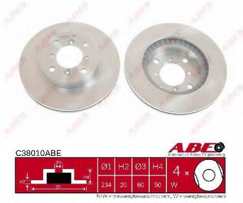 ABE C38010ABE гальмівний диск