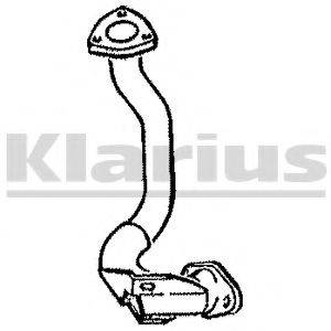 KLARIUS 110365 Труба вихлопного газу