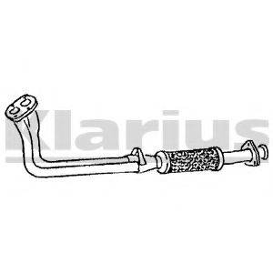 FIAT / LANCIA 82406916 Труба вихлопного газу