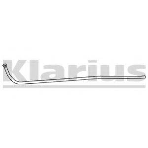 KLARIUS 160066 Труба вихлопного газу