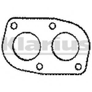 FIAT / LANCIA 4166914 Прокладка, труба вихлопного газу