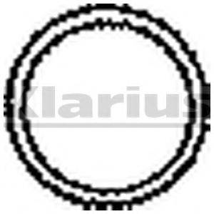 KLARIUS 410164 Прокладка, труба вихлопного газу