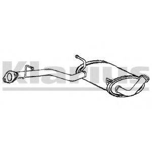 KLARIUS 240736 Середній глушник вихлопних газів