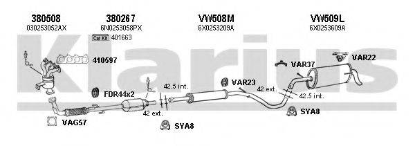 KLARIUS 790301U Система випуску ОГ