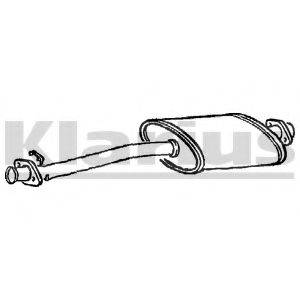 KLARIUS LR149D Середній глушник вихлопних газів