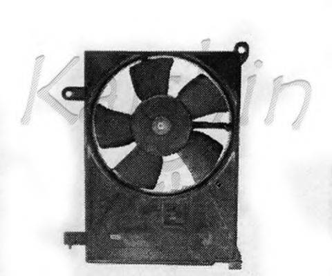 KAISHIN 96182264 Радіатор, охолодження двигуна