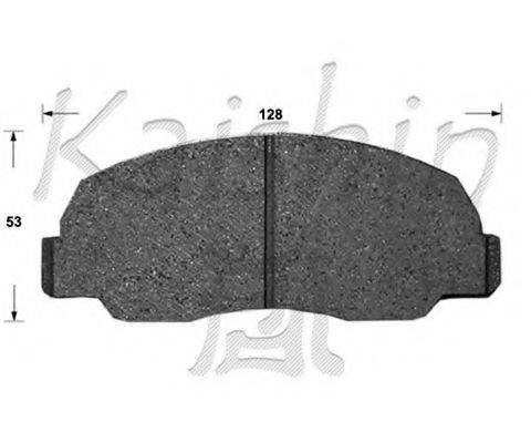 KAISHIN FK2068 Комплект гальмівних колодок, дискове гальмо