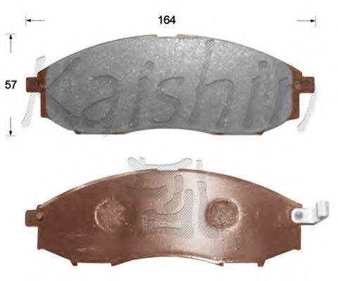 BEISSBARTH D1263 Комплект гальмівних колодок, дискове гальмо