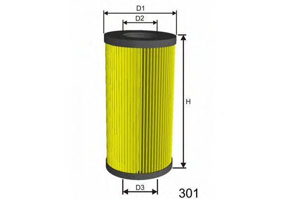 MISFAT L100 Масляний фільтр