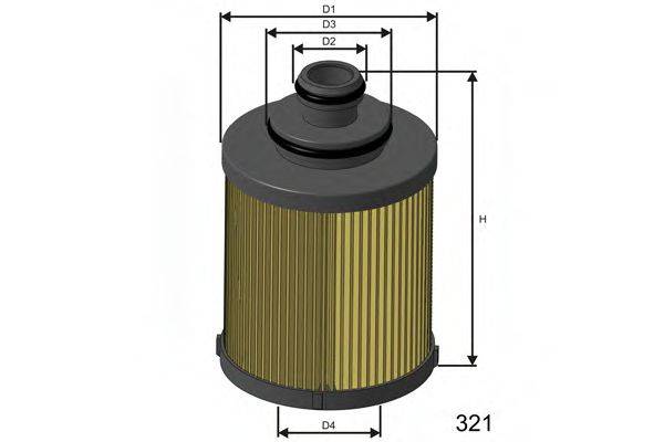 MISFAT L114 Масляний фільтр