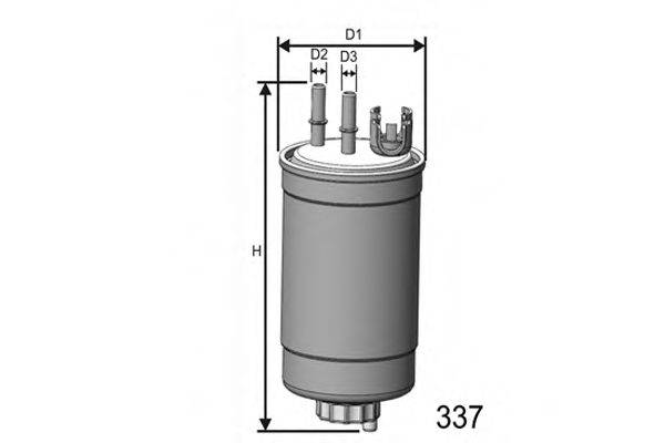 MISFAT M264 Паливний фільтр