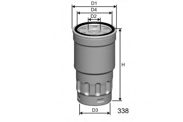 MISFAT M413 Паливний фільтр